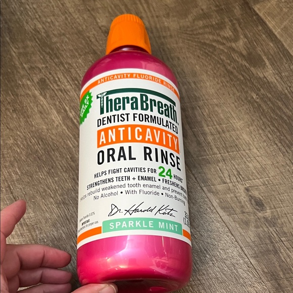 TheraBreath Sparkle Mint Oral Rinse - Picture 1 of 2